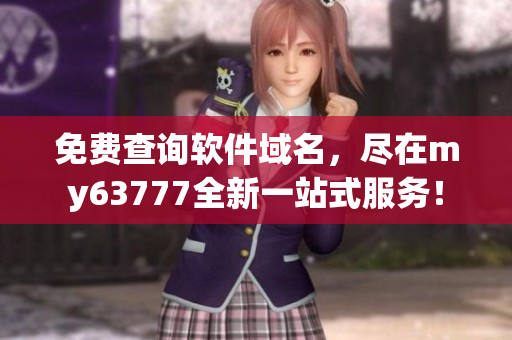 免費查詢軟件域名，盡在my63777全新一站式服務(wù)！
