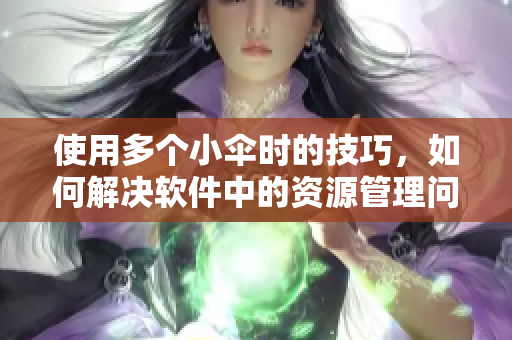 使用多個(gè)小傘時(shí)的技巧，如何解決軟件中的資源管理問(wèn)題
