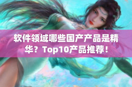 軟件領(lǐng)域哪些國產(chǎn)產(chǎn)品是精華？Top10產(chǎn)品推薦！