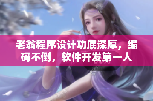 老翁程序設(shè)計功底深厚，編碼不倒，軟件開發(fā)第一人