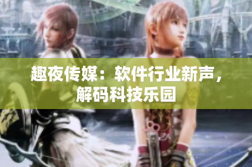 趣夜傳媒：軟件行業(yè)新聲，解碼科技樂(lè)園