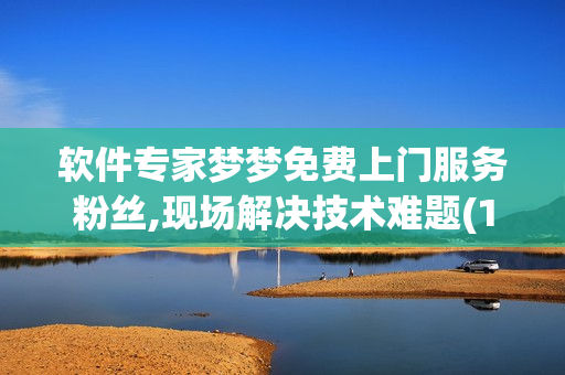 軟件專家夢夢免費上門服務(wù)粉絲,現(xiàn)場解決技術(shù)難題(1)