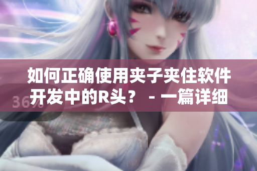 如何正確使用夾子夾住軟件開發(fā)中的R頭？ - 一篇詳細(xì)指南