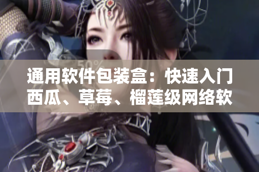 通用軟件包裝盒：快速入門(mén)西瓜、草莓、榴蓮級(jí)網(wǎng)絡(luò)軟件開(kāi)發(fā)