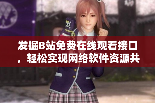 發(fā)掘B站免費在線觀看接口，輕松實現(xiàn)網(wǎng)絡軟件資源共享