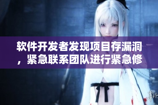 軟件開發(fā)者發(fā)現(xiàn)項(xiàng)目存漏洞，緊急聯(lián)系團(tuán)隊(duì)進(jìn)行緊急修復(fù)
