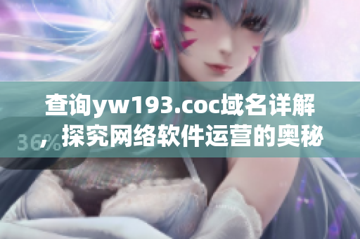 查詢yw193.coc域名詳解，探究網(wǎng)絡(luò)軟件運營的奧秘
