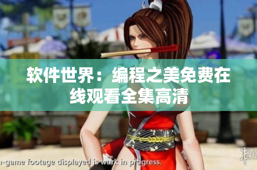 軟件世界：編程之美免費在線觀看全集高清