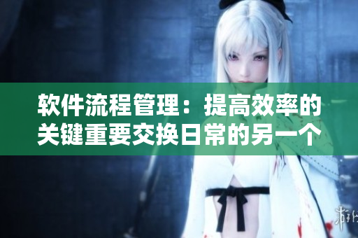 軟件流程管理：提高效率的關(guān)鍵重要交換日常的另一個應(yīng)用