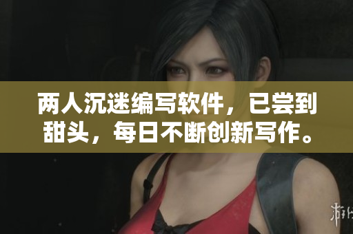 兩人沉迷編寫軟件，已嘗到甜頭，每日不斷創(chuàng)新寫作。