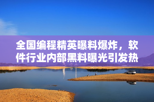 全國編程精英曝料爆炸，軟件行業(yè)內(nèi)部黑料曝光引發(fā)熱議