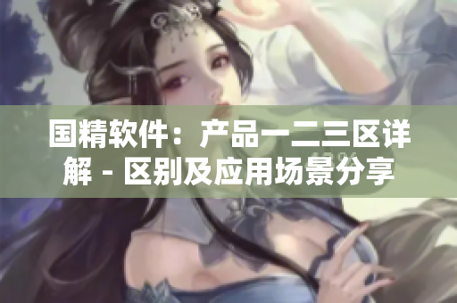 國精軟件：產(chǎn)品一二三區(qū)詳解 - 區(qū)別及應(yīng)用場(chǎng)景分享