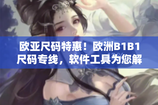 歐亞尺碼特惠！歐洲B1B1尺碼專線，軟件工具為您解決尺碼難題
