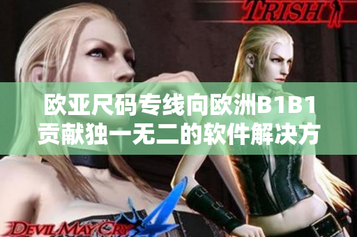 歐亞尺碼專線向歐洲B1B1貢獻(xiàn)獨(dú)一無二的軟件解決方案