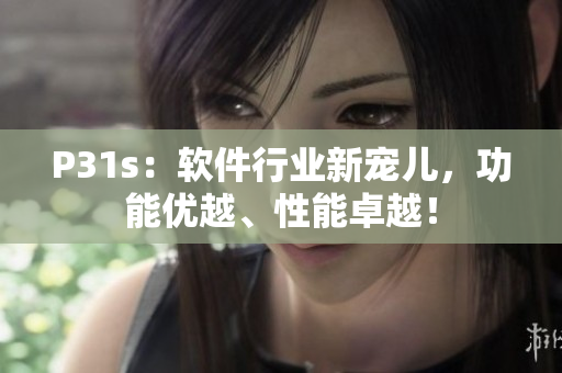 P31s：軟件行業(yè)新寵兒，功能優(yōu)越、性能卓越！