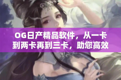 OG日產(chǎn)精品軟件，從一卡到兩卡再到三卡，助您高效管理數(shù)據(jù)和程序