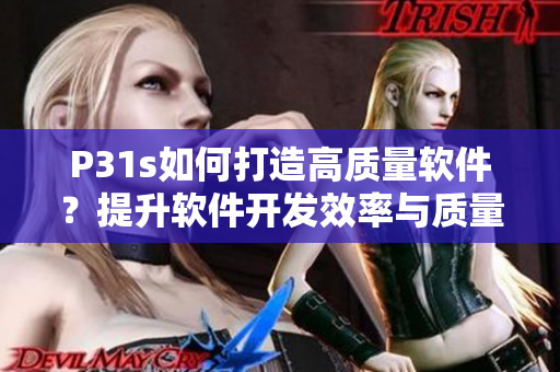 P31s如何打造高質(zhì)量軟件？提升軟件開發(fā)效率與質(zhì)量