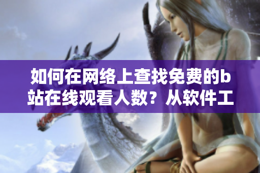 如何在網(wǎng)絡上查找免費的b站在線觀看人數(shù)？從軟件工具到技巧全掌握!