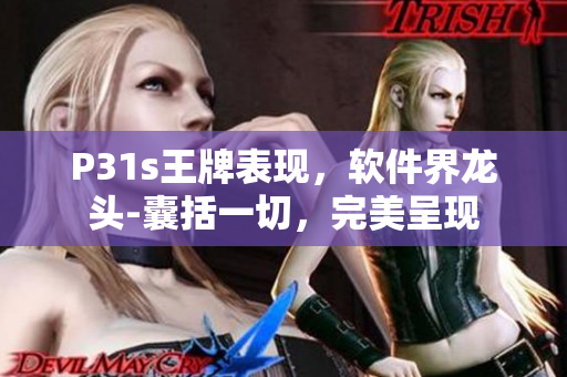 P31s王牌表現(xiàn)，軟件界龍頭-囊括一切，完美呈現(xiàn)