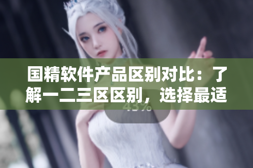 國精軟件產品區(qū)別對比：了解一二三區(qū)區(qū)別，選擇最適合您的軟件