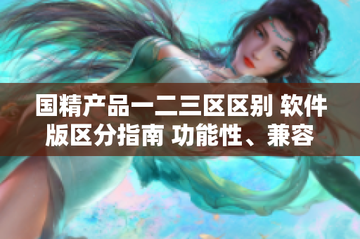 國精產(chǎn)品一二三區(qū)區(qū)別 軟件版區(qū)分指南 功能性、兼容性、用戶體驗(yàn)對(duì)比