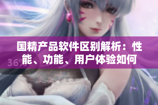 國(guó)精產(chǎn)品軟件區(qū)別解析：性能、功能、用戶(hù)體驗(yàn)如何
