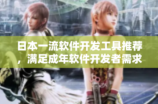 日本一流軟件開發(fā)工具推薦，滿足成年軟件開發(fā)者需求