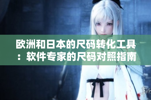 歐洲和日本的尺碼轉(zhuǎn)化工具：軟件專家的尺碼對(duì)照指南