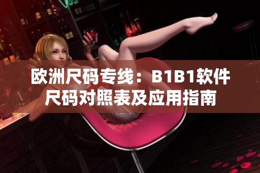 歐洲尺碼專線：B1B1軟件尺碼對(duì)照表及應(yīng)用指南