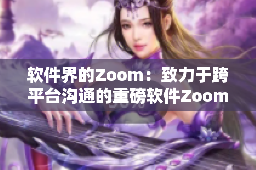 軟件界的Zoom：致力于跨平臺(tái)溝通的重磅軟件Zoom