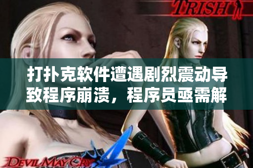 打撲克軟件遭遇劇烈震動(dòng)導(dǎo)致程序崩潰，程序員亟需解決方案