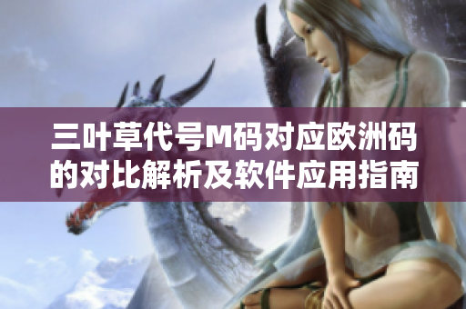 三葉草代號(hào)M碼對(duì)應(yīng)歐洲碼的對(duì)比解析及軟件應(yīng)用指南
