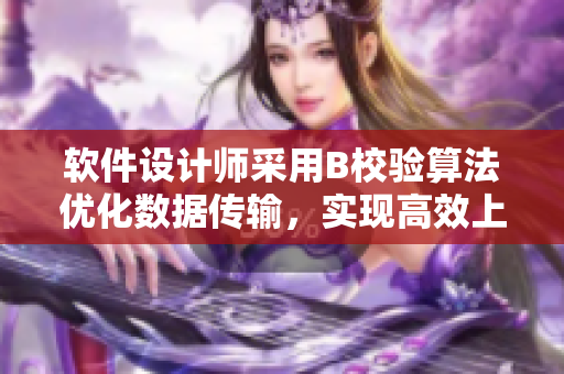 軟件設(shè)計(jì)師采用B校驗(yàn)算法優(yōu)化數(shù)據(jù)傳輸，實(shí)現(xiàn)高效上傳