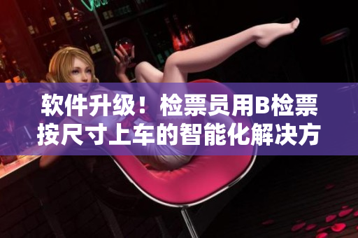 軟件升級(jí)！檢票員用B檢票按尺寸上車的智能化解決方案