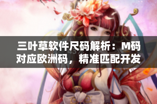 三葉草軟件尺碼解析：M碼對應歐洲碼，精準匹配開發(fā)者尺寸需求