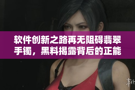 軟件創(chuàng)新之路再無阻礙翡翠手鐲，黑料揭露背后的正能量