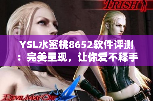 YSL水蜜桃8652軟件評測：完美呈現(xiàn)，讓你愛不釋手