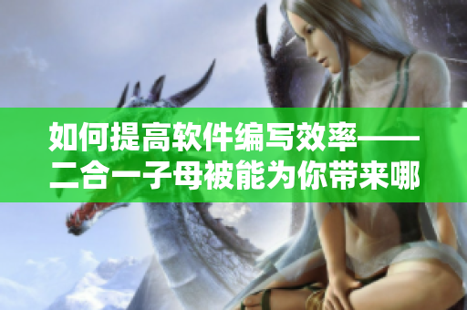 如何提高軟件編寫效率——二合一子母被能為你帶來哪些優(yōu)勢？