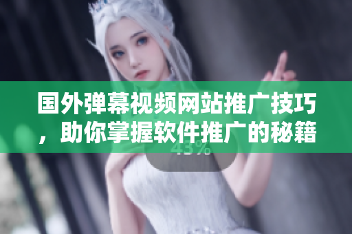 國外彈幕視頻網(wǎng)站推廣技巧，助你掌握軟件推廣的秘籍