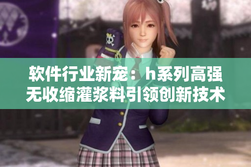 軟件行業(yè)新寵：h系列高強(qiáng)無收縮灌漿料引領(lǐng)創(chuàng)新技術(shù)，價格實惠待續(xù)