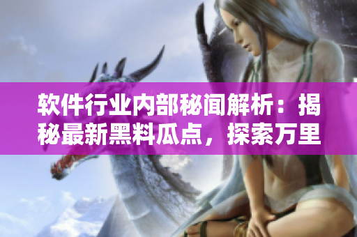 軟件行業(yè)內(nèi)部秘聞解析：揭秘最新黑料瓜點(diǎn)，探索萬里長(zhǎng)征般的發(fā)展歷程