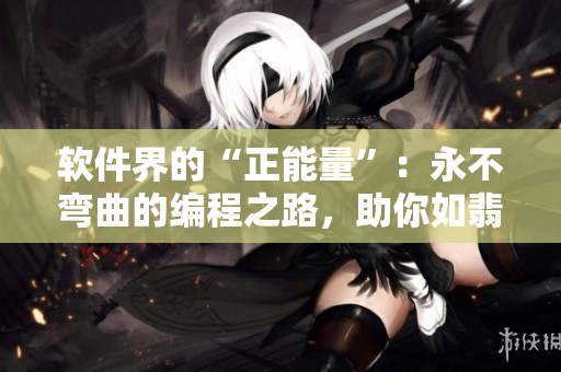 軟件界的“正能量”：永不彎曲的編程之路，助你如翡翠般閃耀