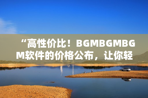 “高性價比！BGMBGMBGM軟件的價格公布，讓你輕松打造音樂場景”