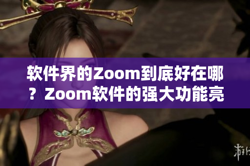 軟件界的Zoom到底好在哪？Zoom軟件的強(qiáng)大功能亮點(diǎn)解析