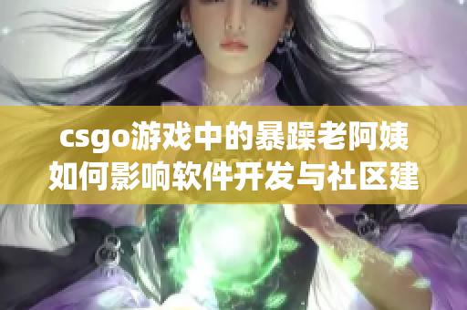 csgo游戲中的暴躁老阿姨如何影響軟件開(kāi)發(fā)與社區(qū)建設(shè)？
