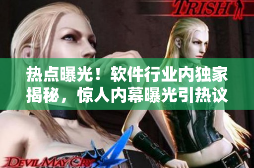 熱點曝光！軟件行業(yè)內(nèi)獨家揭秘，驚人內(nèi)幕曝光引熱議，細(xì)節(jié)驚心！