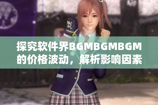 探究軟件界BGMBGMBGM的價格波動，解析影響因素與市場變化趨勢