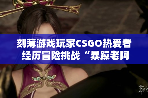 刻薄游戲玩家CSGO熱愛(ài)者 經(jīng)歷冒險(xiǎn)挑戰(zhàn)“暴躁老阿姨”的編程旅途