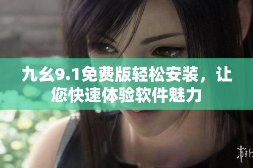 九幺9.1免費(fèi)版輕松安裝，讓您快速體驗軟件魅力