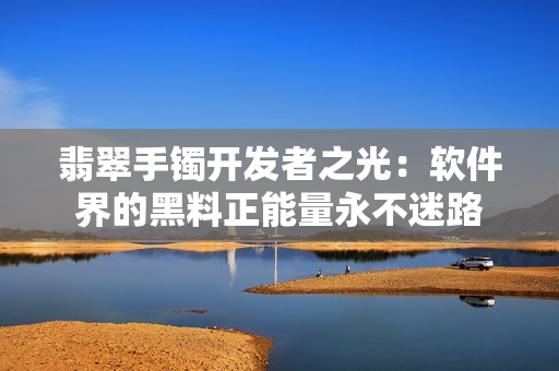 翡翠手鐲開發(fā)者之光：軟件界的黑料正能量永不迷路